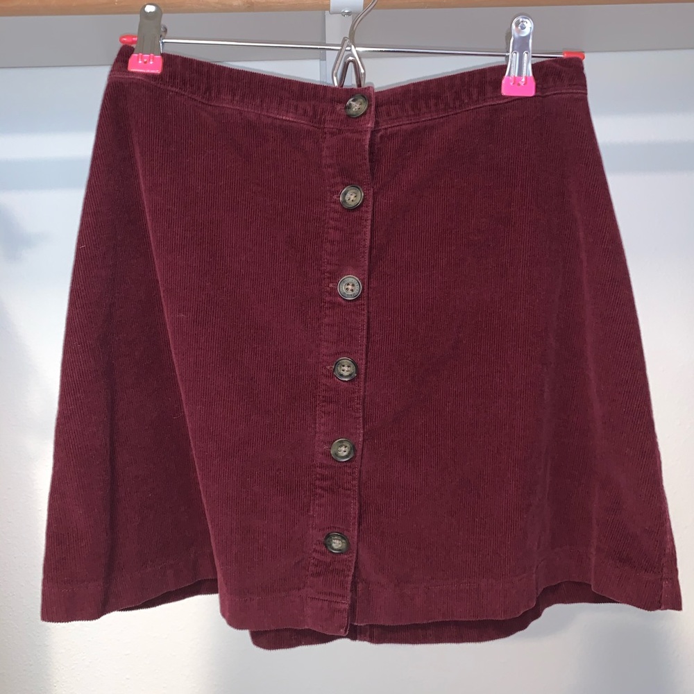 Corduroy skirt